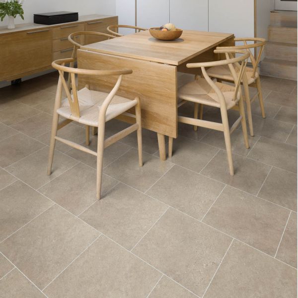 Polyflor Colonia 4537 Fossil Limestone Luxury Vinyl Glue Down Flooring at £85.14