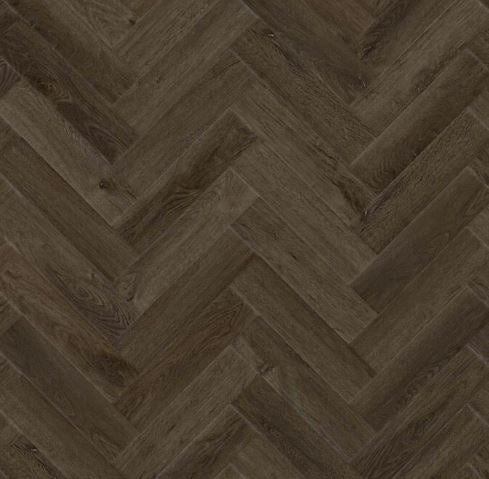 Signature Select Parquet Herringbone Luxury Vinyl Flooring Bracken Oak Gluedown SSP-053