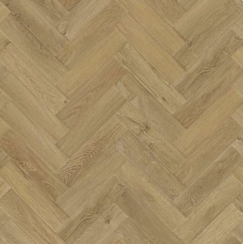Signature Select Parquet Herringbone LuxuryVinyl Flooring Sherborne Oak Gluedown SSP-058