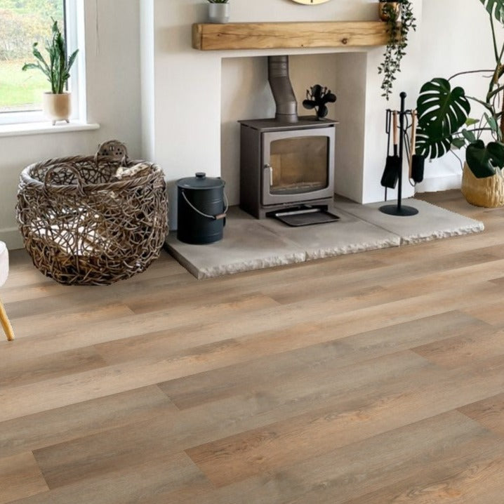 Naturelle Cottage Oak SPC Rigid Core Click Vinyl Flooring at £44.58