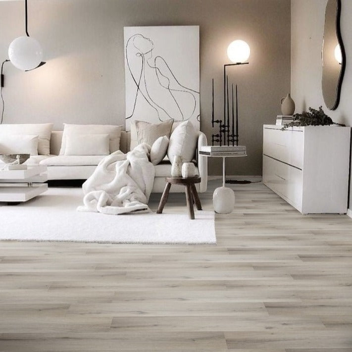 Naturelle Pebble Oak SPC Rigid Core Click Vinyl Flooring at £44.58