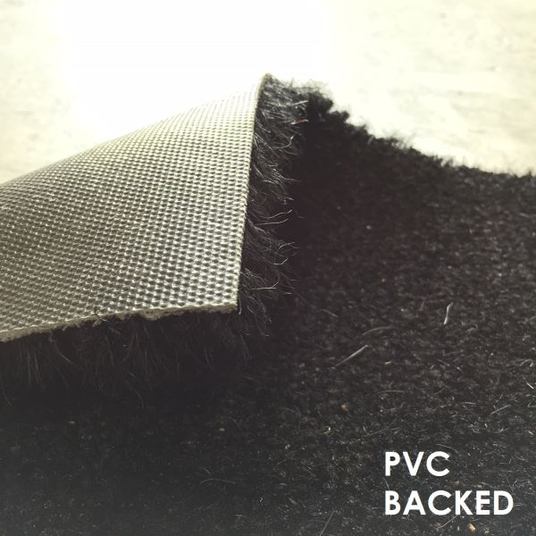 Black Coir Entrance Matting 17mm Thick Cut to Size at £14.99