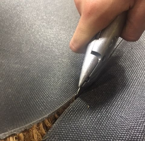 Natural Coir Entrance Matting 17mm Thick Cut to Size at £13.99