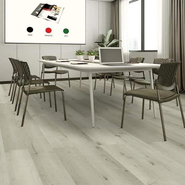 Naturelle White Ash SPC+ Rigid Core Click Vinyl Flooring at £53.49