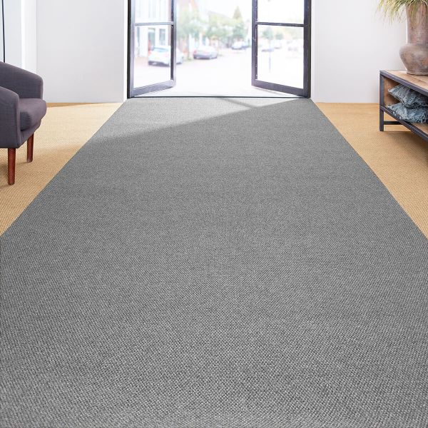 Cut to Size Heavy Duty Commercial Hobnail Barrier Entrance Matting Grey at £19.99