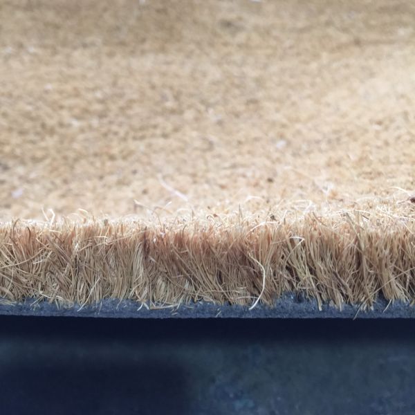 Natural Coir Entrance Matting 17mm Thick Cut to Size at £13.99