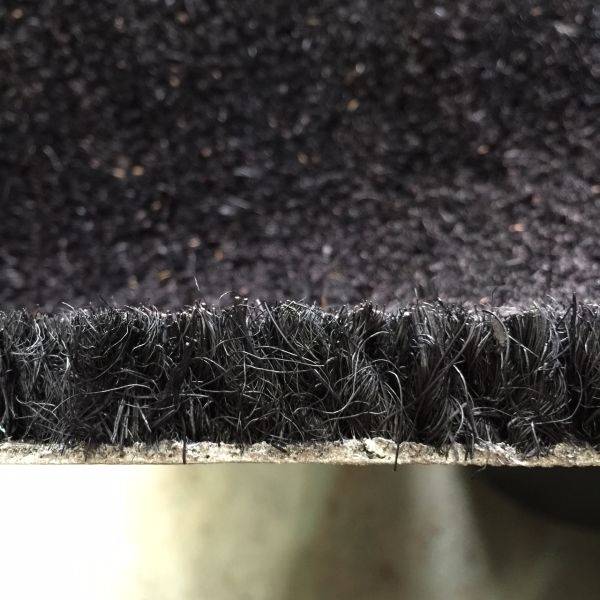 Black Coir Entrance Matting 17mm Thick Cut to Size at £14.99