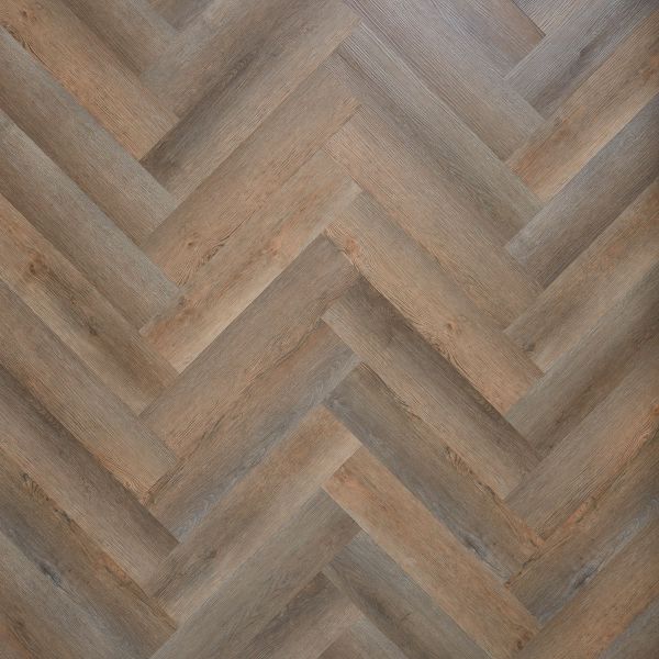 Naturelle Cottage Oak Herringbone SPC Rigid Core Click Vinyl Flooring at £91.61