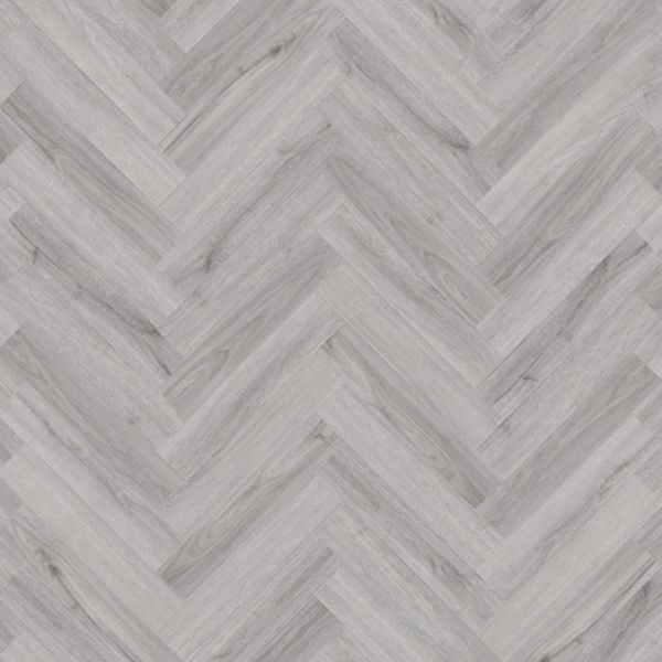 Naturelle Oxford Grey Herringbone SPC Rigid Click Vinyl Flooring at £65.98