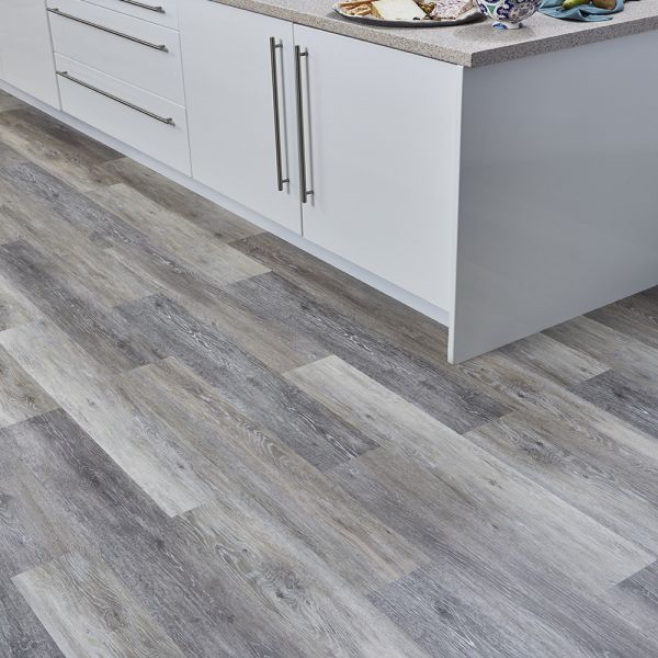 Naturelle Design Flooring Grey Boathouse Oak Luxury Vinyl Glue Down Flooring at £63.29