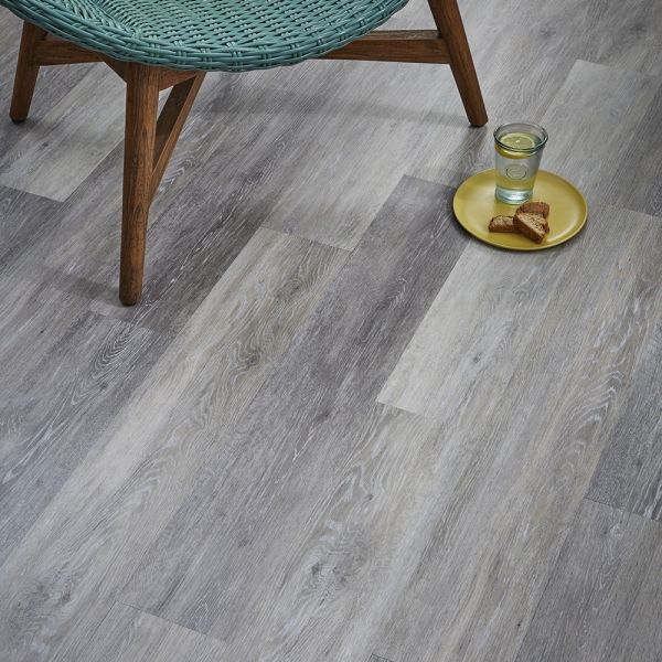 Naturelle Design Flooring Grey Boathouse Oak Luxury Vinyl Glue Down Flooring at £63.29