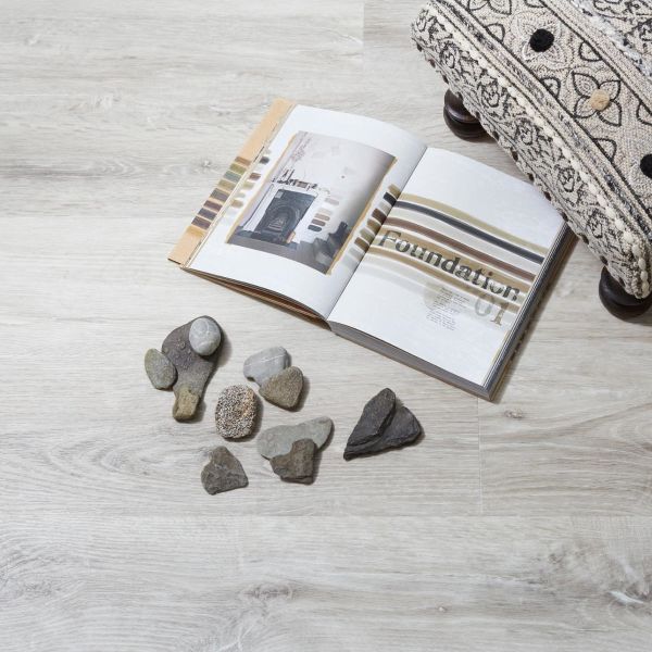 Naturelle Sun Bleached Driftwood Gluedown Luxury Vinyl Flooring at £71.96