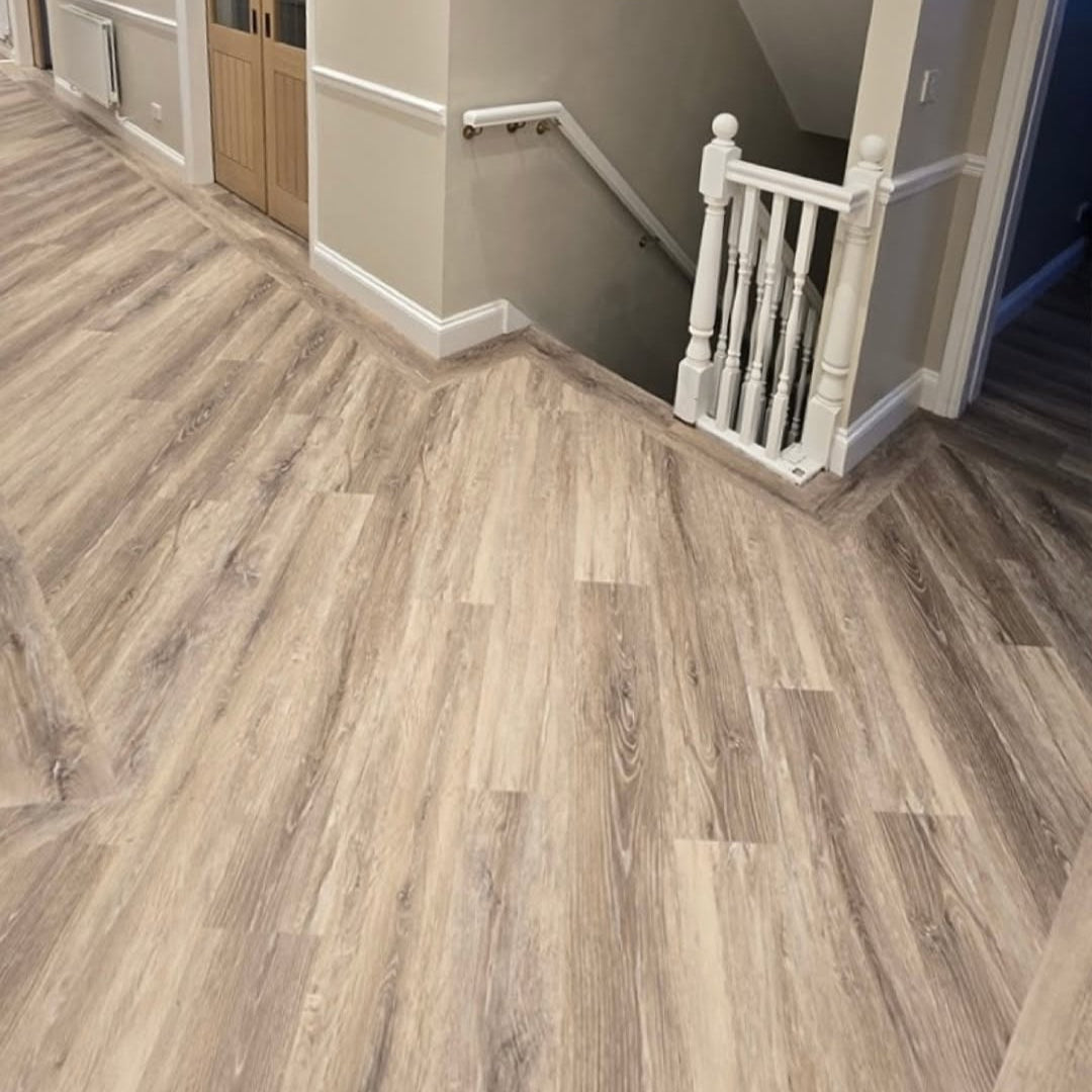 Naturelle Desert Oak Natural Gluedown Luxury Vinyl Flooring
