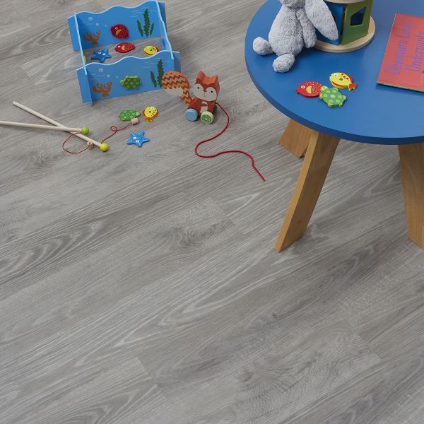 Naturelle Design Flooring Silver Grey Ash Luxury Vinyl Glue Down Flooring at £63.29