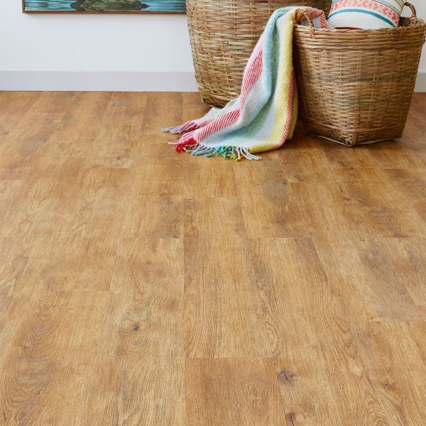 Naturelle Design Flooring Golden Brushed Oak Luxury Vinyl Down Down Flooring at £63.29