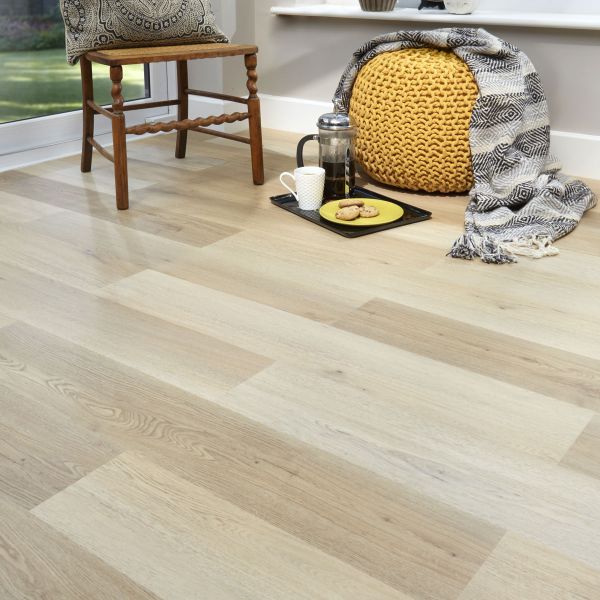 Naturelle Design Flooring European Pale Wood Luxury Vinyl Glue Down Flooring at £63.29