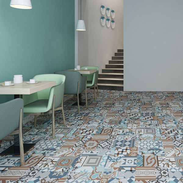 Naturelle Self Adhesive Vinyl Flooring - Moroccan Mosaic Tile at £38.38
