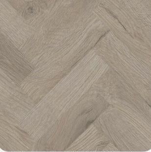 Signature Select Parquet Herringbone Luxury Vinyl Flooring Ashen Studio SSP-036