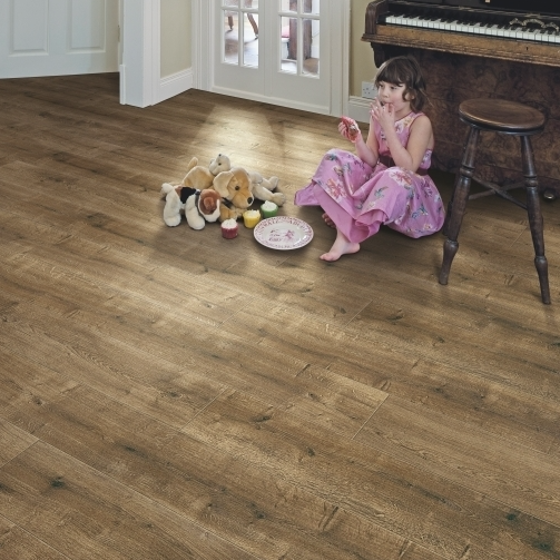 Elka 8mm Laminate Smoked Oak Laminate Flooring *Price Per Pack*