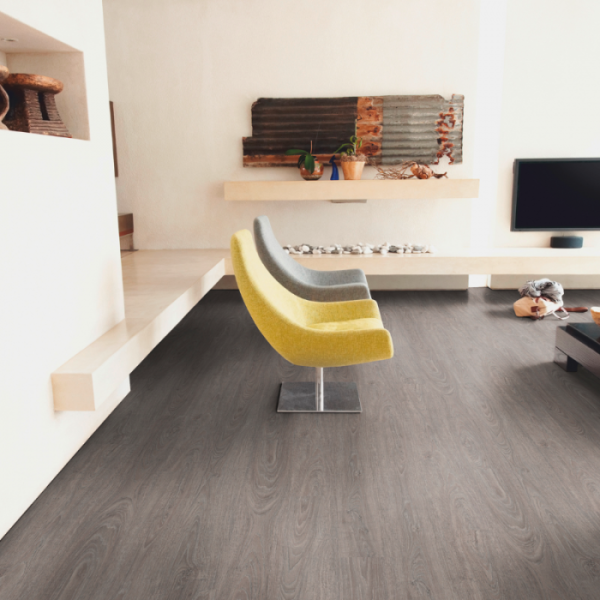 Naturelle Click+ Vinyl Flooring Washed Grey Oak at £71.48