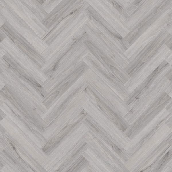 Naturelle Oxford Grey Herringbone SPC Rigid Click Vinyl Flooring