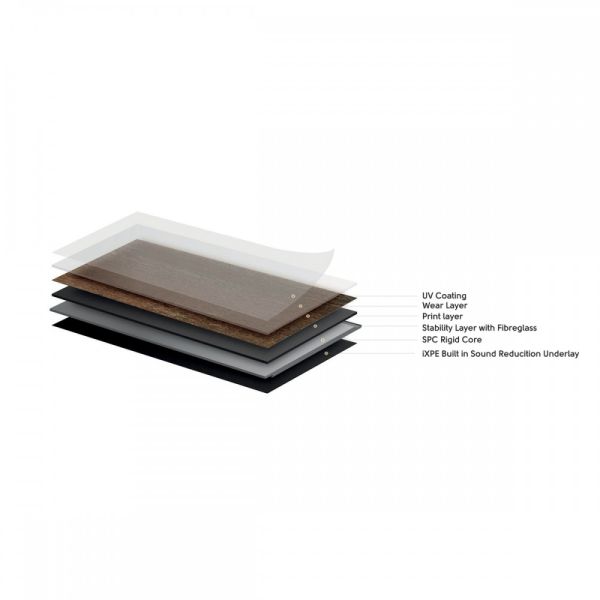 Naturelle Cottage Oak SPC Rigid Core Click Vinyl Flooring at £44.58