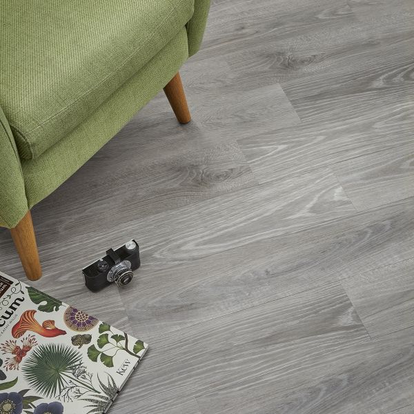 Naturelle Self Adhesive Vinyl Flooring Plank - Silver 17 at £38.38